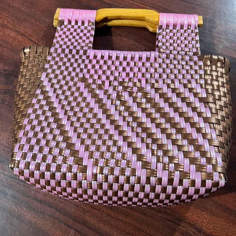Plastic Straw Handbag